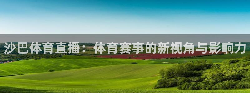 9255tv直播nba在线观看：沙巴体育直播：体育赛事的新视角与影响力